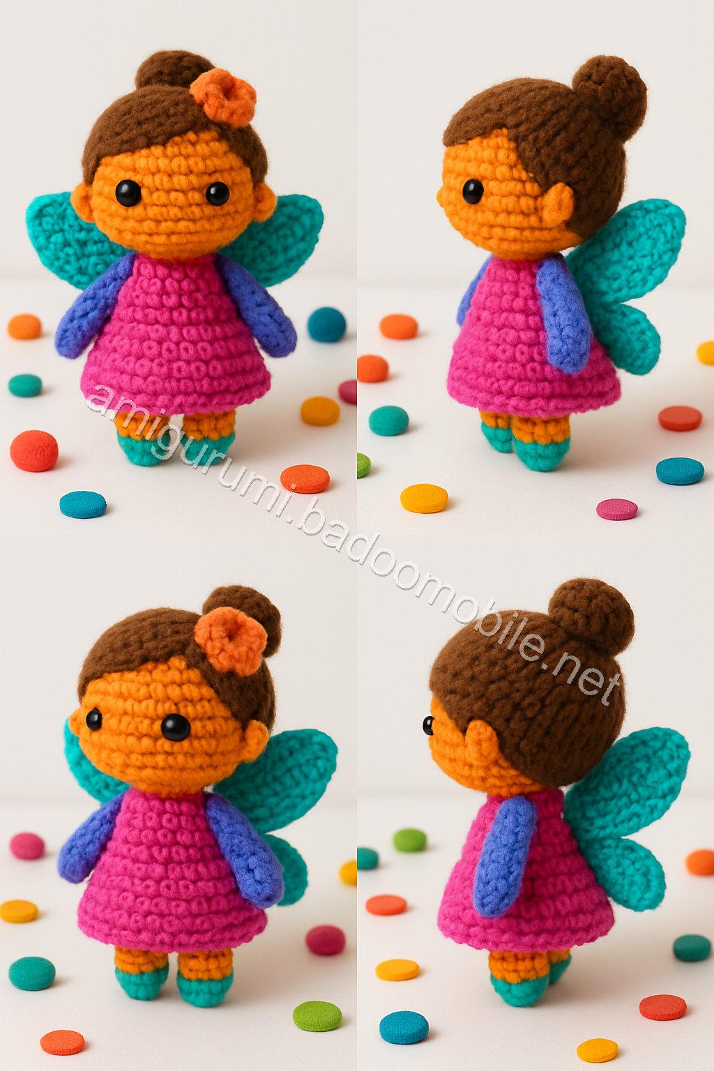 Amigurumi Pocket Fairy Free Pattern