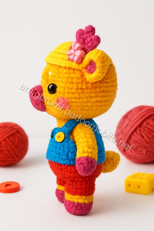 Amigurumi Peach Blossom Fawn Free Pattern