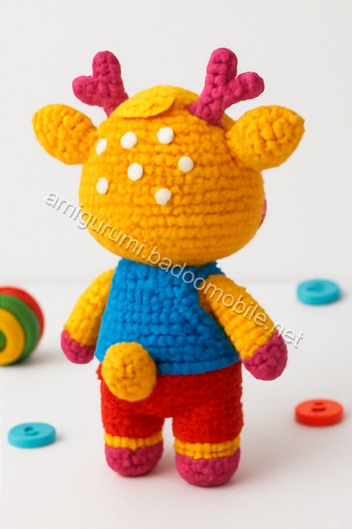 Amigurumi Peach Blossom Fawn Free Pattern