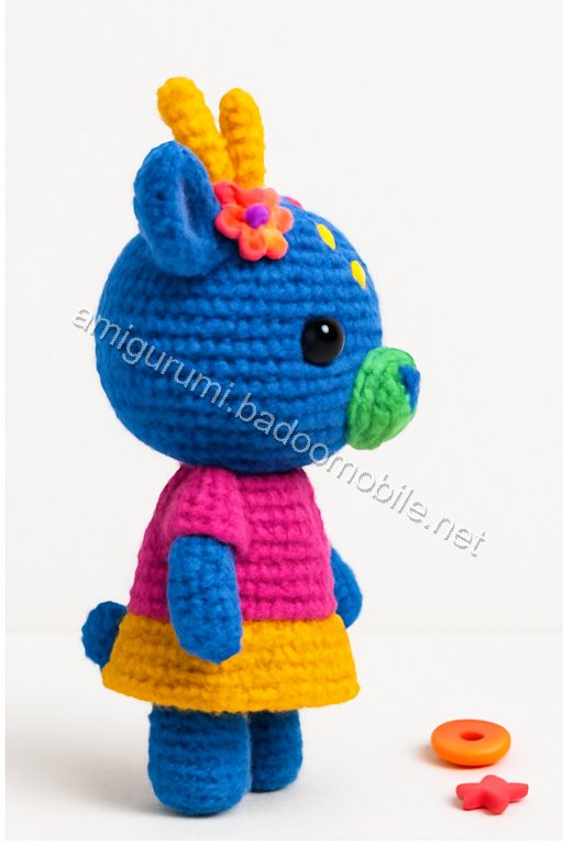Amigurumi Peach Blossom Fawn Free Pattern