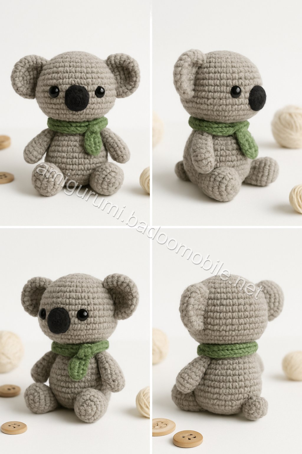 Amigurumi Koala Free Pattern