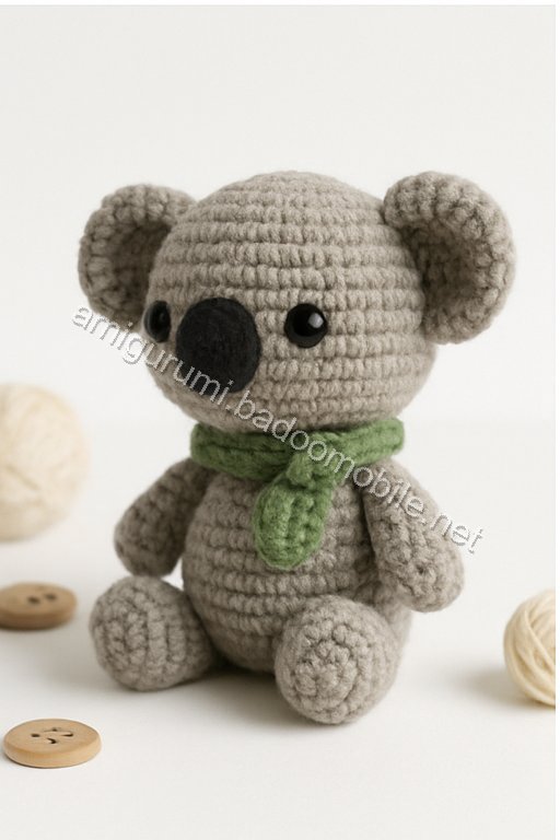 Amigurumi Koala Free Pattern