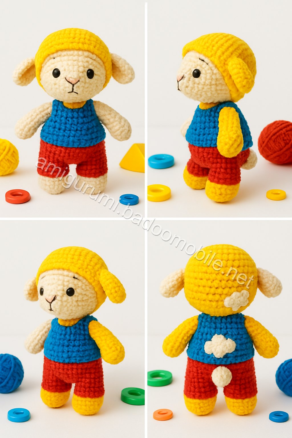 Amigurumi Lamb Free Pattern