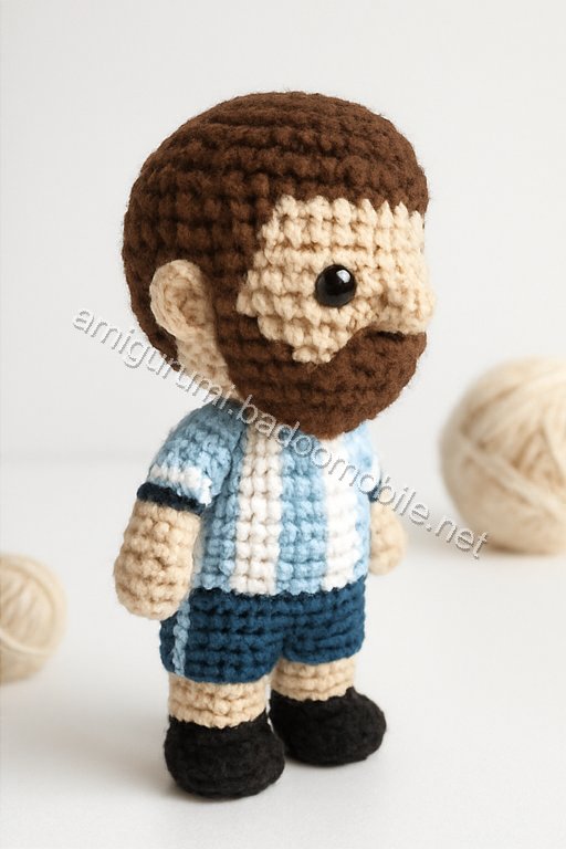 Amigurumi Lionel Messi Free Pattern