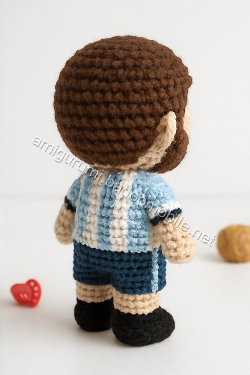 Amigurumi Lionel Messi Free Pattern