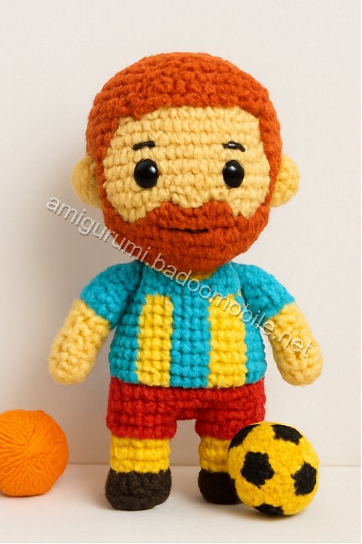 Amigurumi Lionel Messi Free Pattern