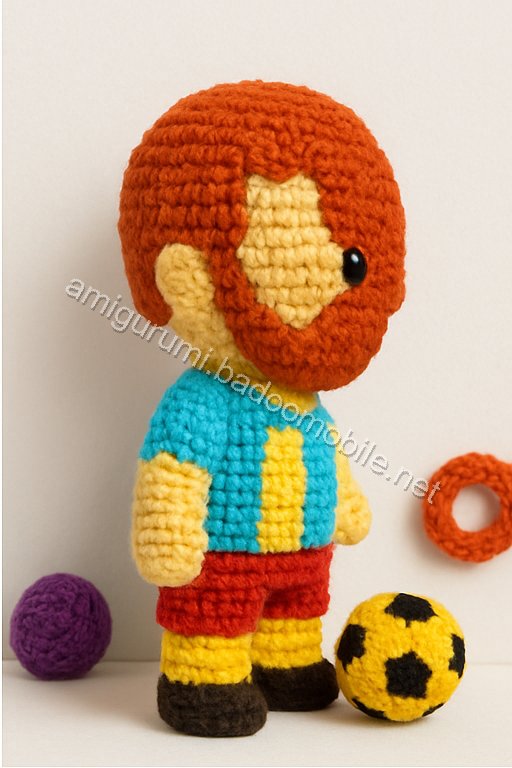 Amigurumi Lionel Messi Free Pattern
