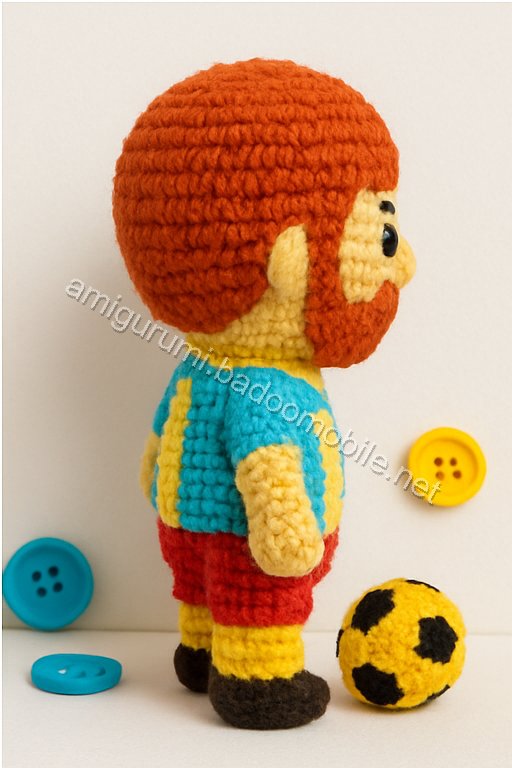 Amigurumi Lionel Messi Free Pattern