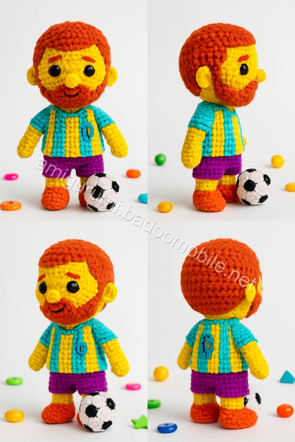 Amigurumi Lionel Messi Free Pattern
