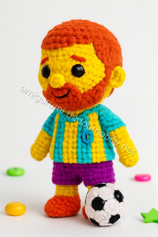 Amigurumi Lionel Messi Free Pattern