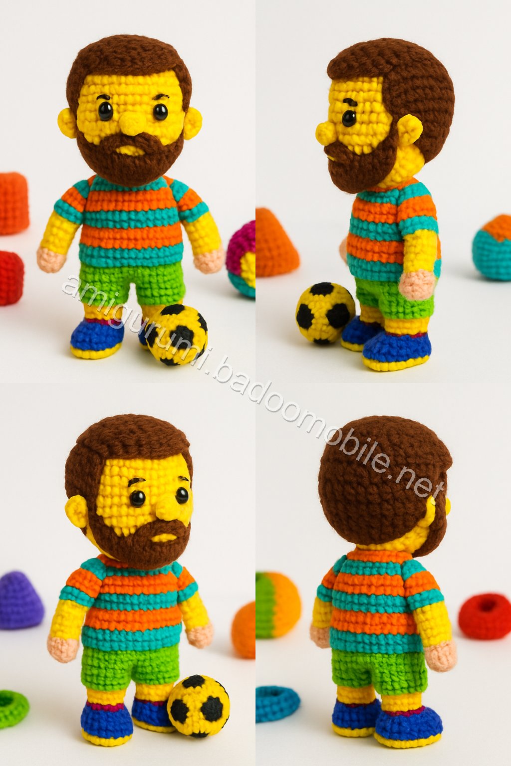 Amigurumi Lionel Messi Free Pattern