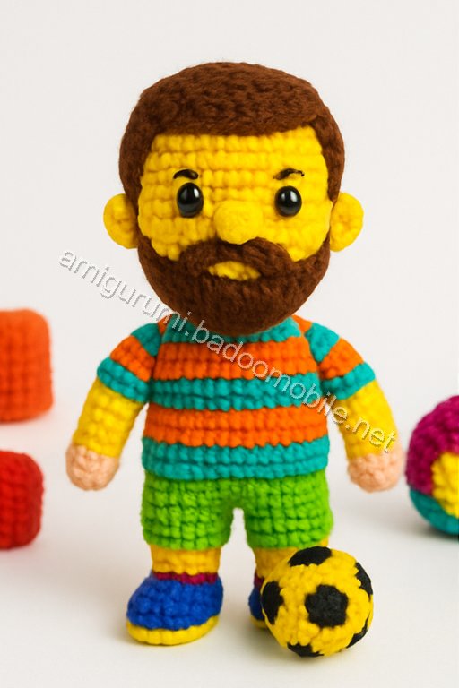 Amigurumi Lionel Messi Free Pattern