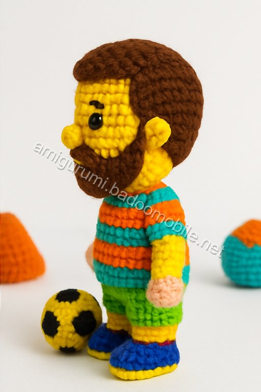 Amigurumi Lionel Messi Free Pattern