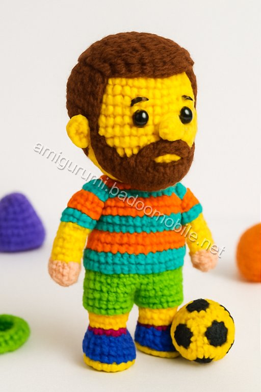 Amigurumi Lionel Messi Free Pattern