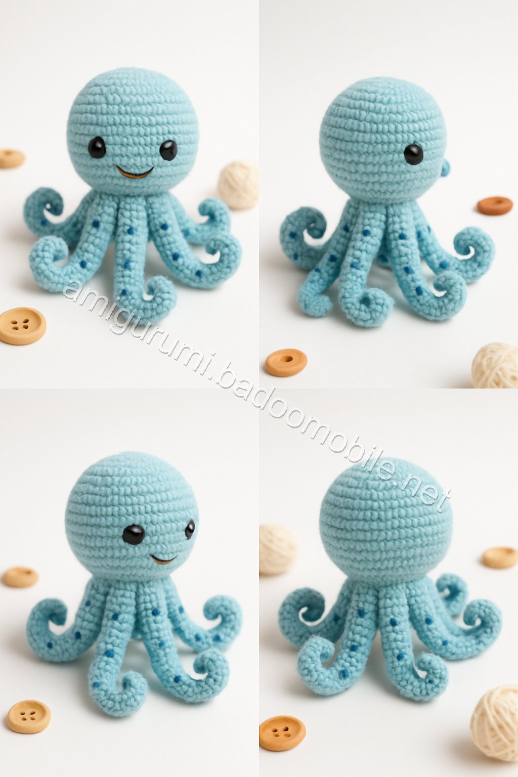 Amigurumi Octopus Free Pattern