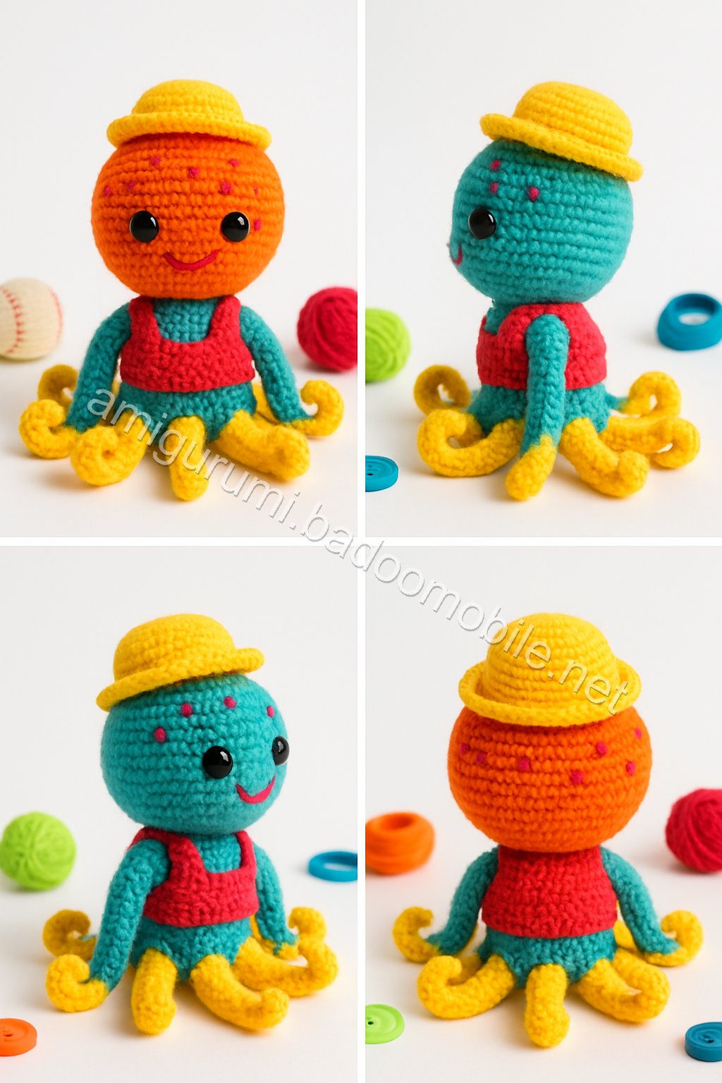 Amigurumi Octopus Free Pattern