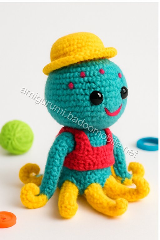 Amigurumi Octopus Free Pattern
