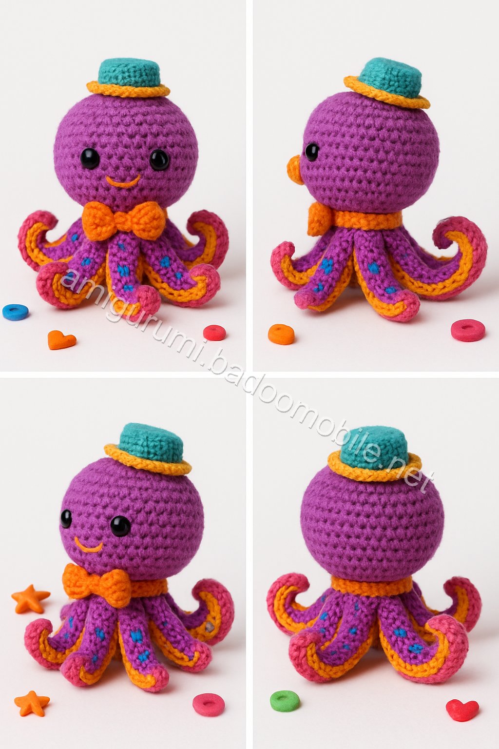 Amigurumi Octopus Free Pattern