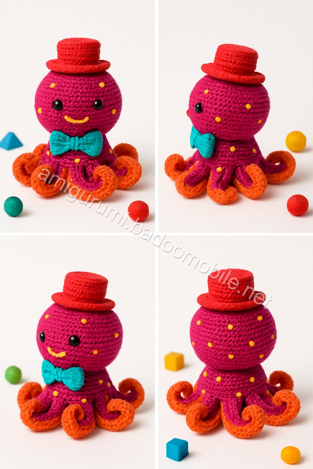Amigurumi Octopus Free Pattern