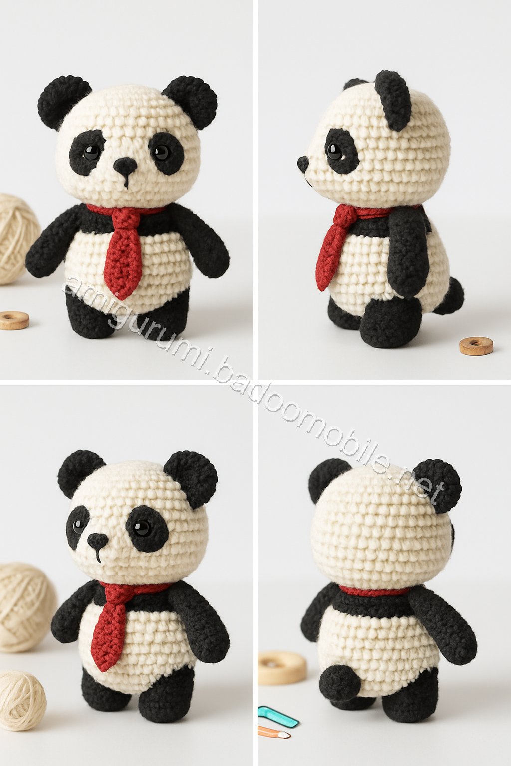 Amigurumi Panda Free Pattern