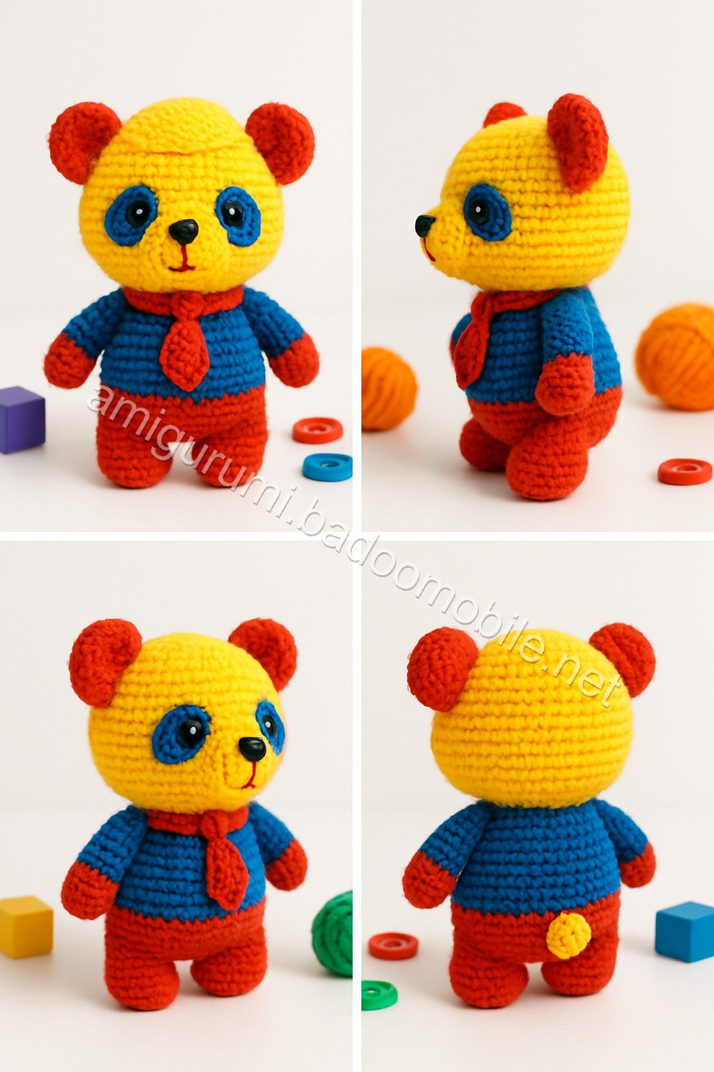 Amigurumi Panda Free Pattern