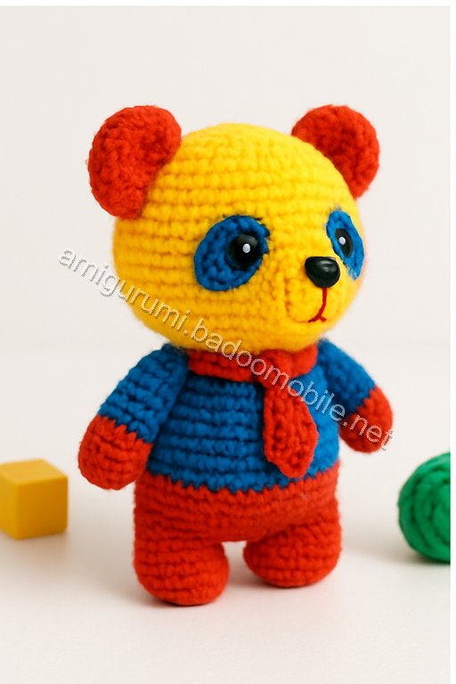 Amigurumi Panda Free Pattern
