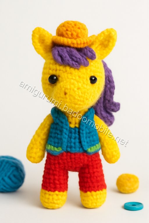 Amigurumi Pony Free Pattern