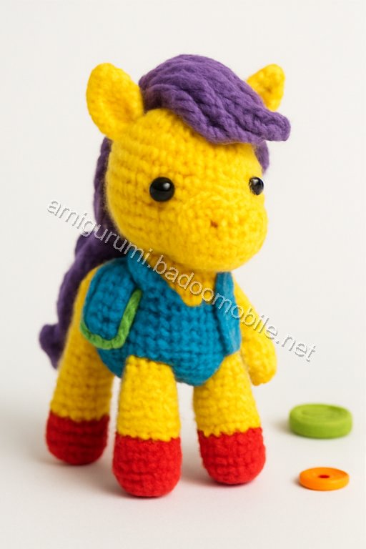 Amigurumi Pony Free Pattern