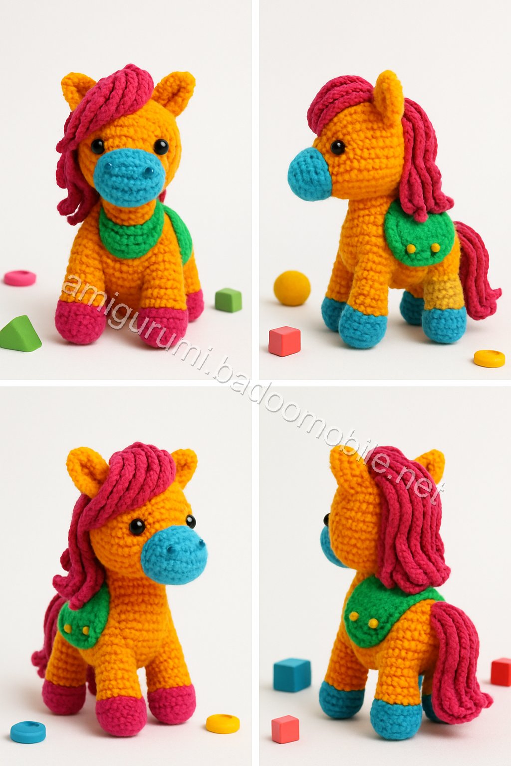 Amigurumi Pony Free Pattern