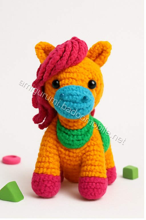 Amigurumi Pony Free Pattern