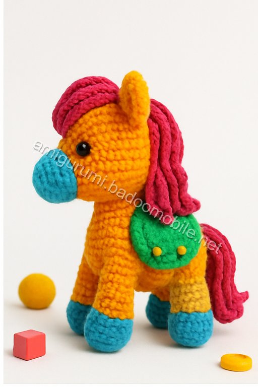 Amigurumi Pony Free Pattern