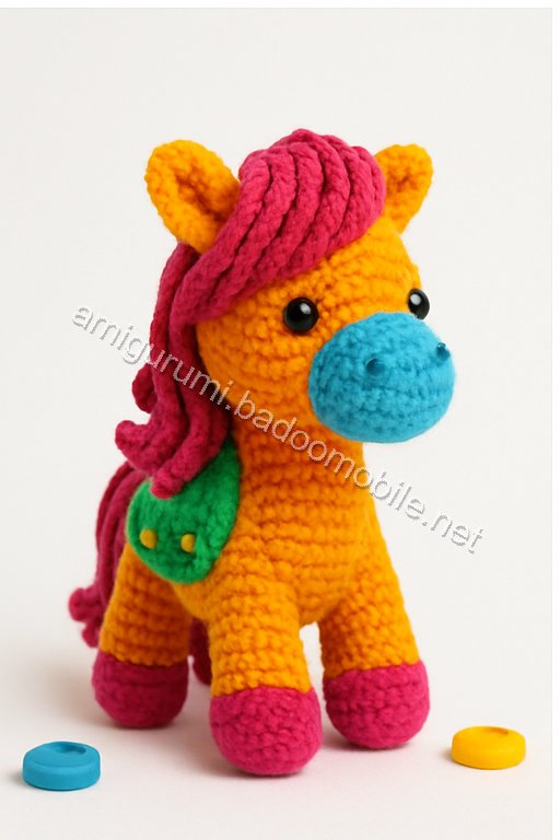 Amigurumi Pony Free Pattern