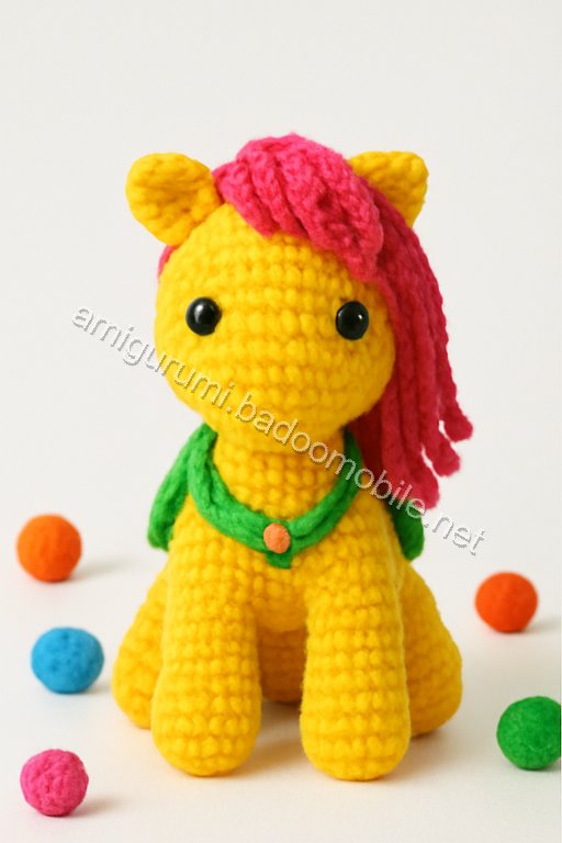 Amigurumi Pony Free Pattern