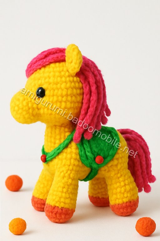 Amigurumi Pony Free Pattern