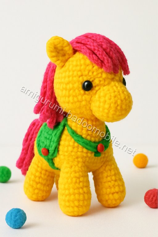 Amigurumi Pony Free Pattern