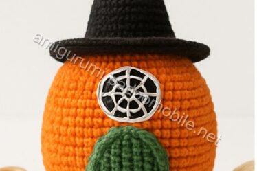 Amigurumi Pumpkin Witch House Free Pattern - pumpkin-q1p1.jpg