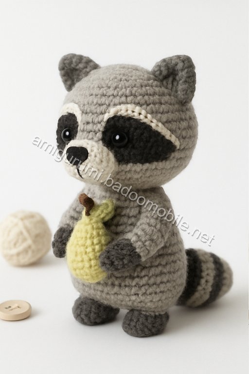 Amigurumi Raccoon Free Pattern