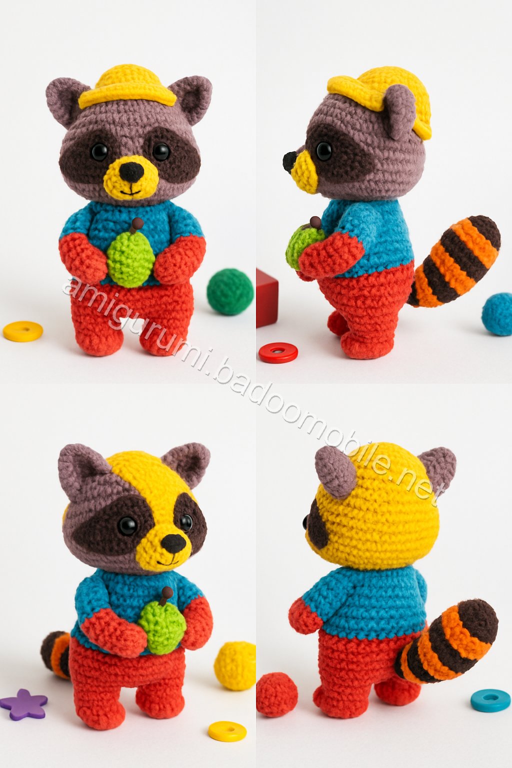 Amigurumi Raccoon Free Pattern