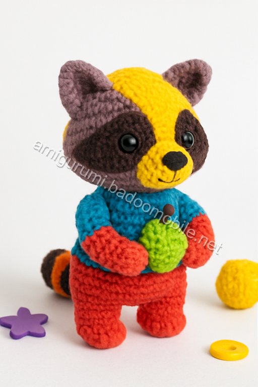 Amigurumi Raccoon Free Pattern