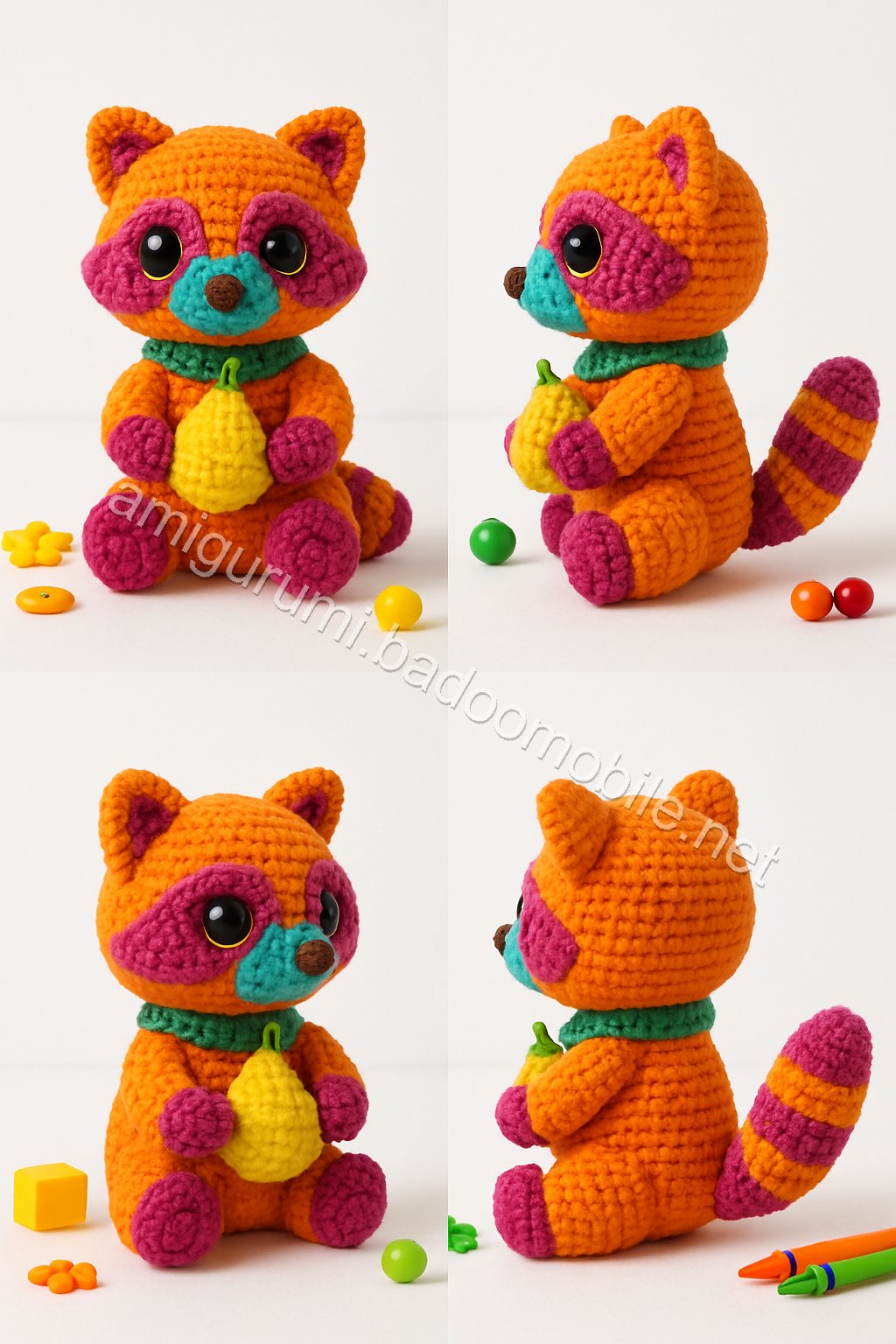 Amigurumi Raccoon Free Pattern