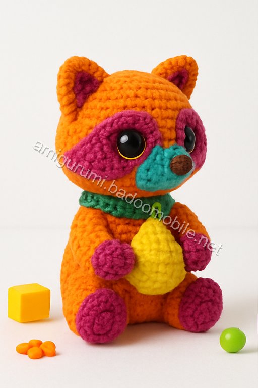 Amigurumi Raccoon Free Pattern