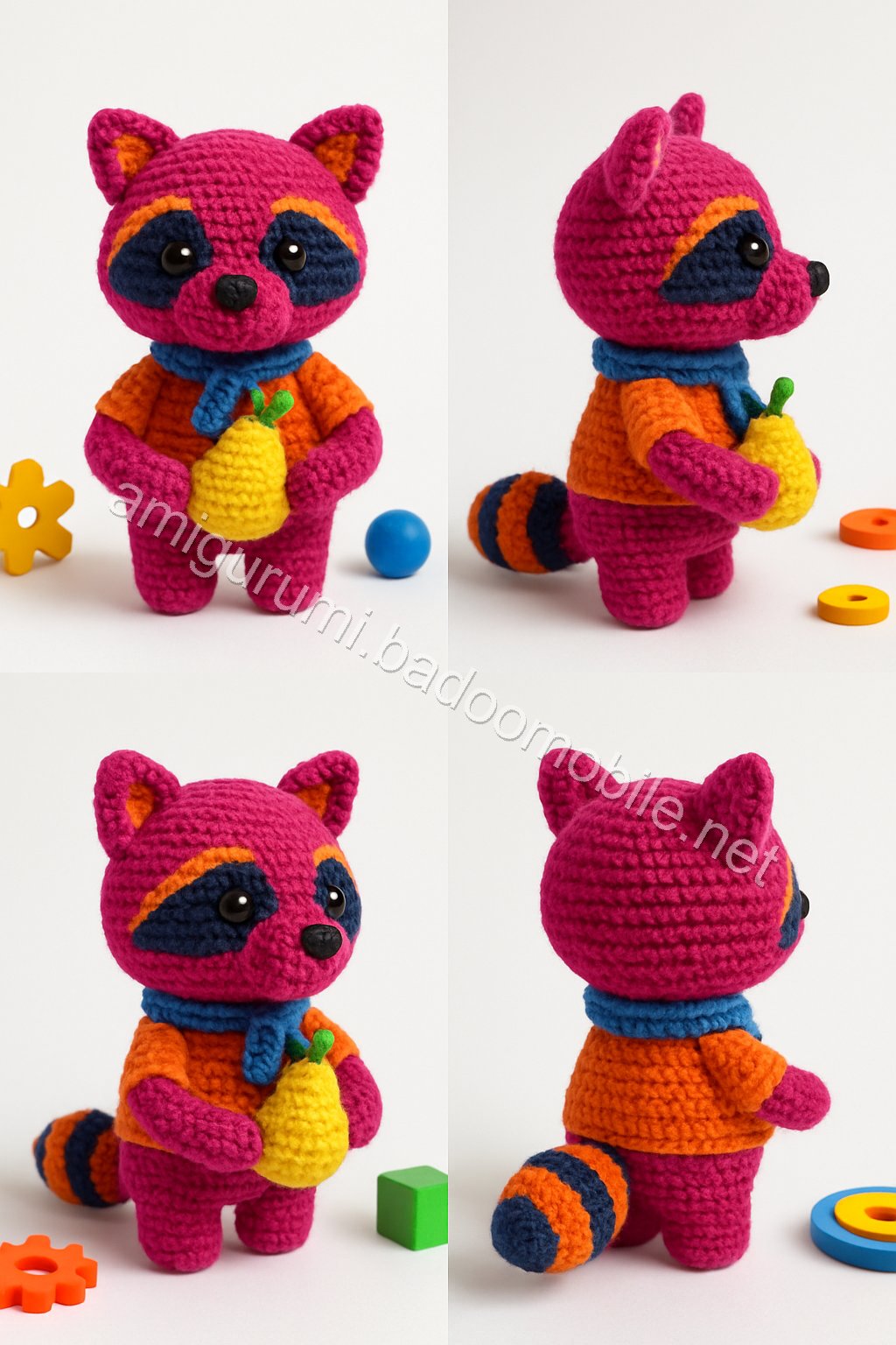 Amigurumi Raccoon Free Pattern