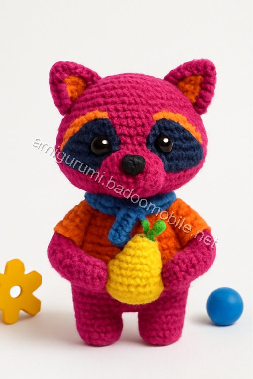 Amigurumi Raccoon Free Pattern