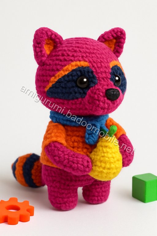 Amigurumi Raccoon Free Pattern
