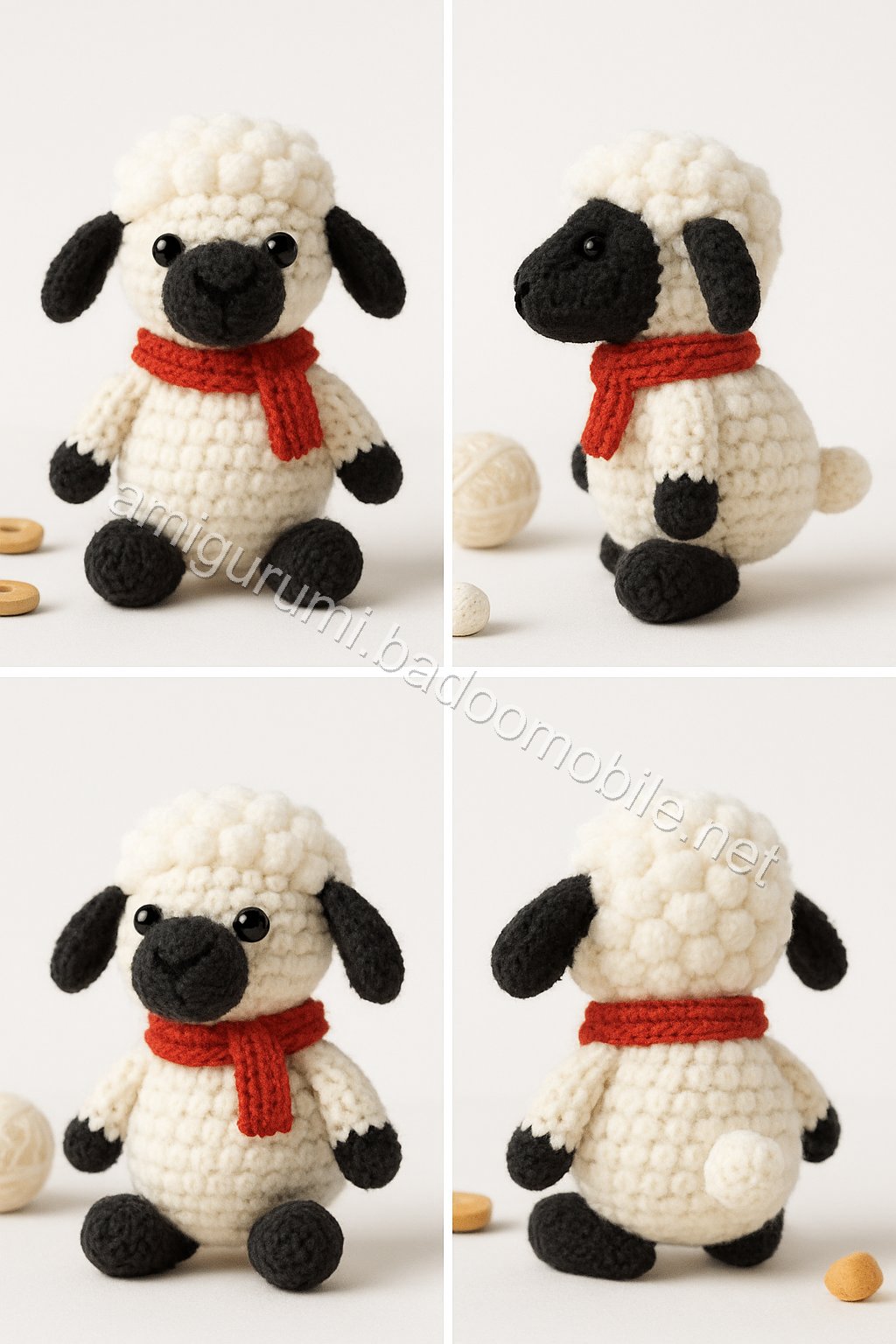 Amigurumi Sheep Free Pattern