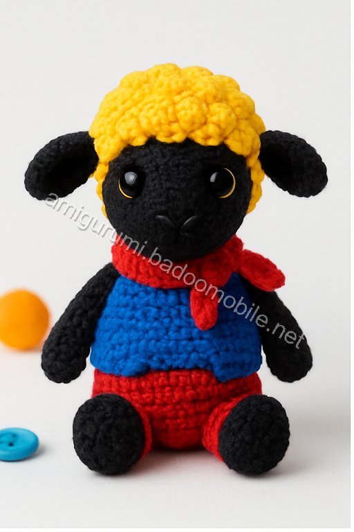 Amigurumi Sheep Free Pattern