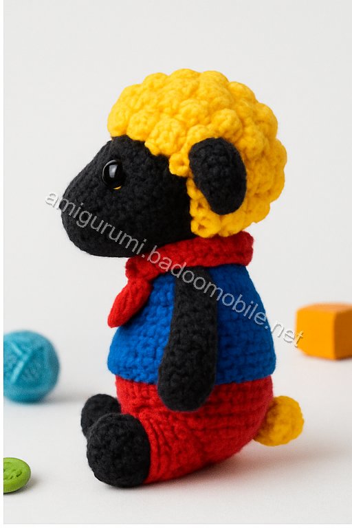 Amigurumi Sheep Free Pattern
