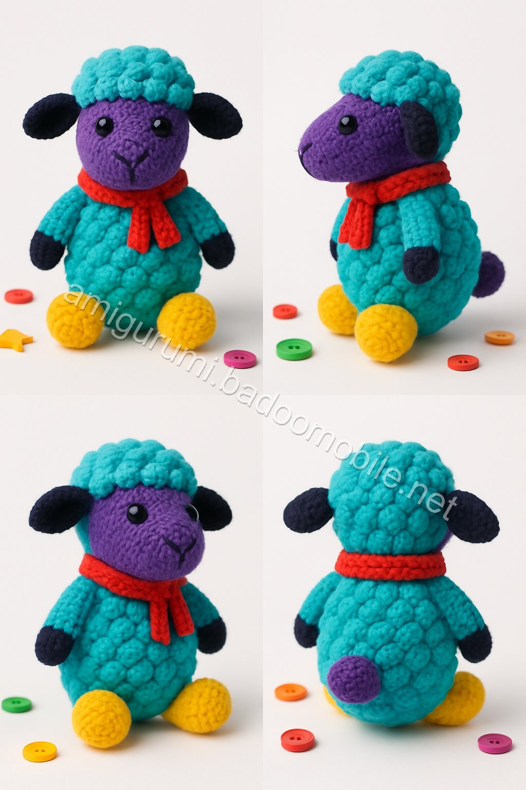 Amigurumi Sheep Free Pattern