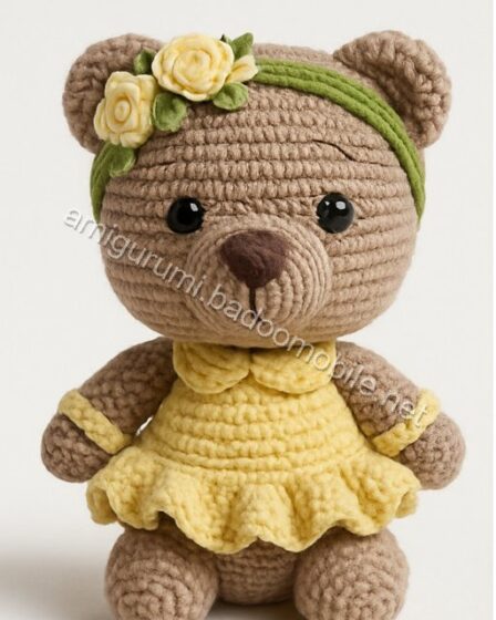 Amigurumi Spring Blossom Bear Free Pattern - bear-q1p1.jpg