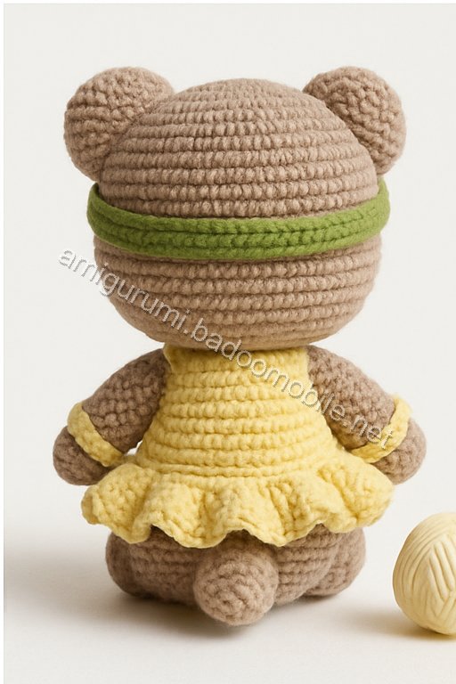 Amigurumi Spring Blossom Bear Free Pattern